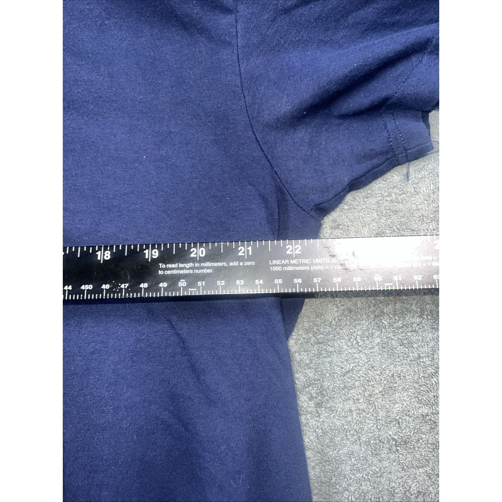Polo Ralph Lauren T-Shirt Mens XL Blue Logo Cotton Classic‎ Fit Running Pullover - Picture 4 of 7